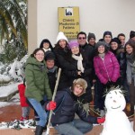 Coro Parrocchiale, neanche la neve ci ferma (Febbraio 2012)