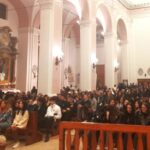 FOTO Diocesi San Benedetto, una Chiesa gremita di giovani per la Messa Crismale, Vescovo Palmieri: “Con gioia ci ritroviamo insieme!”